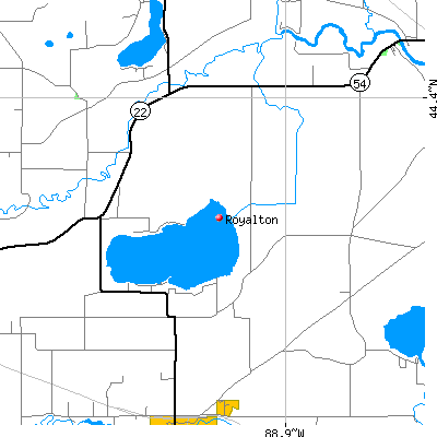 Royalton map