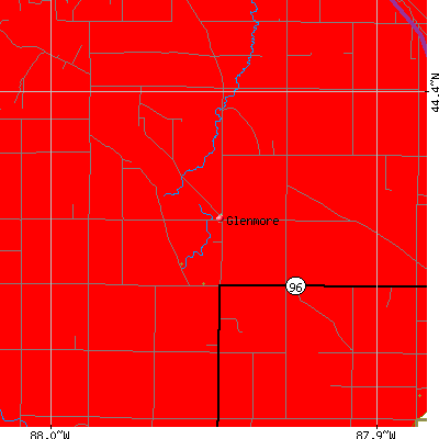 Glenmore map