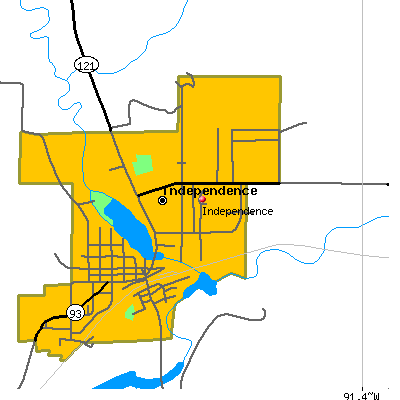 Independence map
