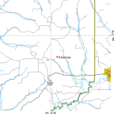 Glencoe map
