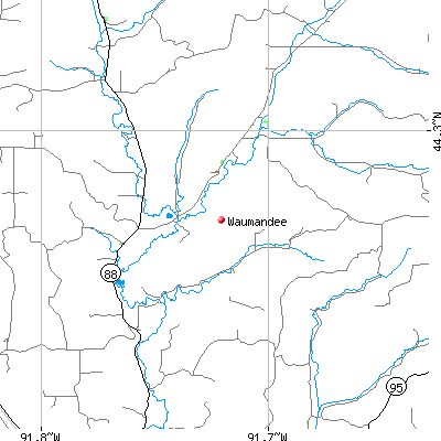 Waumandee map