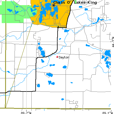 Dayton map
