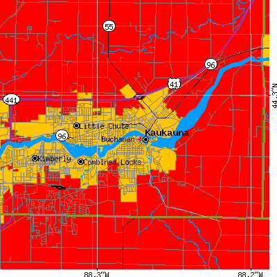Buchanan map
