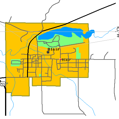 Blair map