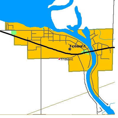 Fremont map