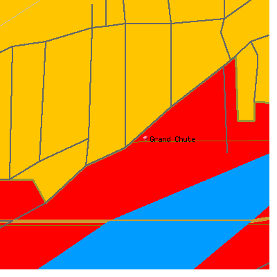 Grand Chute map