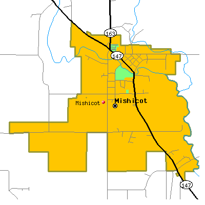 Mishicot map
