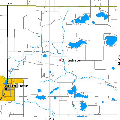 Springwater map