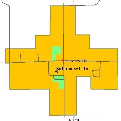 Kellnersville map