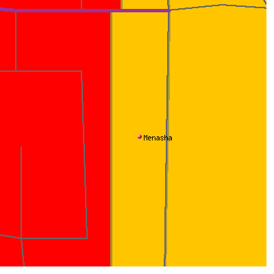 Menasha map