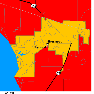 Sherwood map