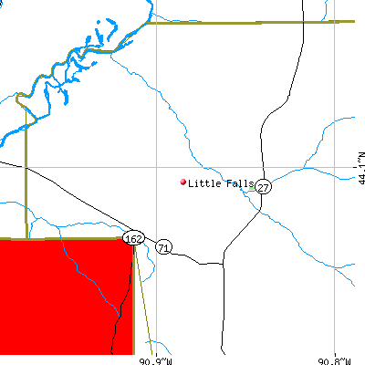 Little Falls map