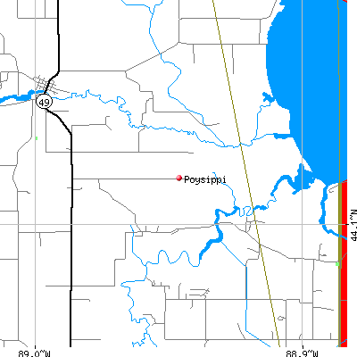 Poysippi map