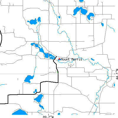Mount Morris map