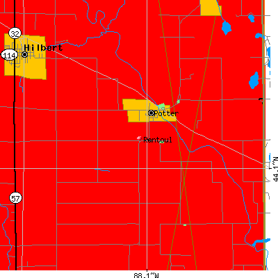 Rantoul map
