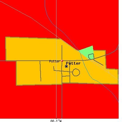 Potter map
