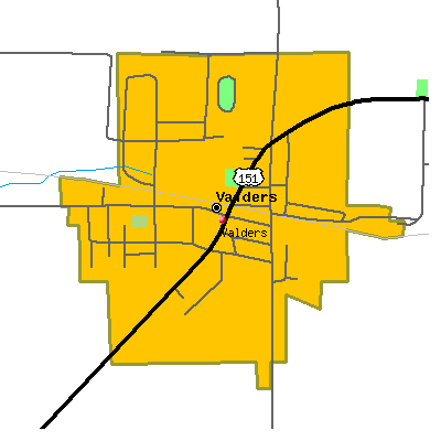 Valders map