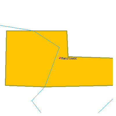Manitowoc map