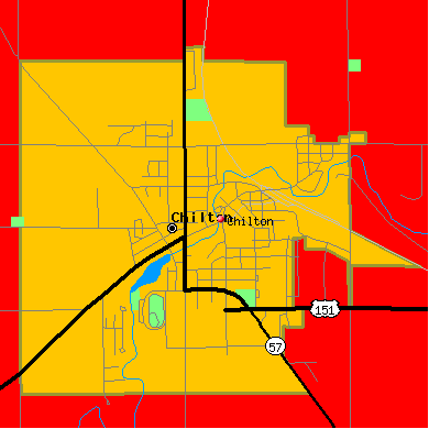 Chilton map