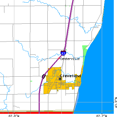 Centerville map