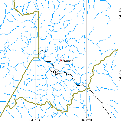 Suches map