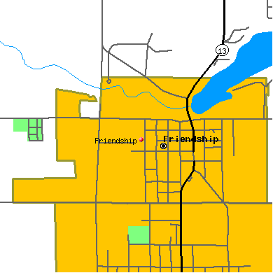 Friendship map