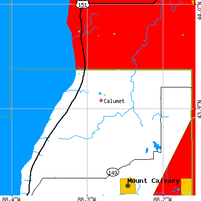 Calumet map