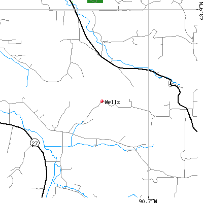Wells map