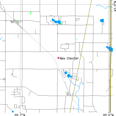 New Chester map