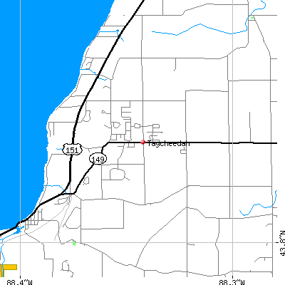 Taycheedah map