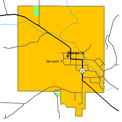 Norwalk map