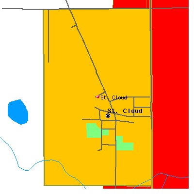 St. Cloud map