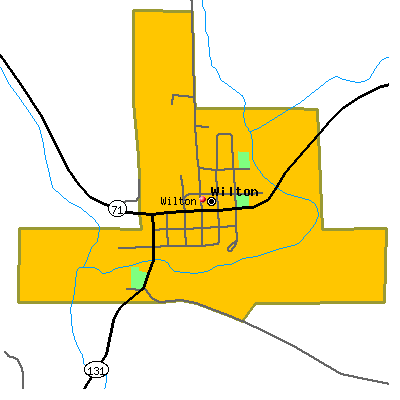 Wilton map