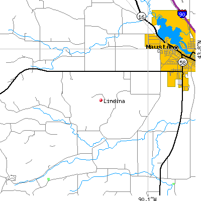 Lindina map