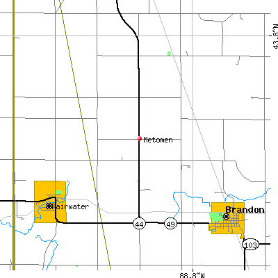 Metomen map