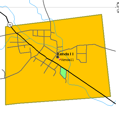 Kendall map