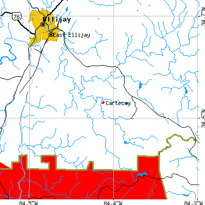 Cartecay map