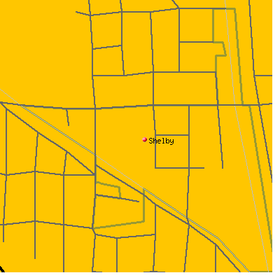 Shelby map