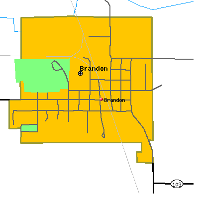 Brandon map