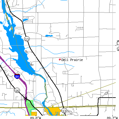 Dell Prairie map