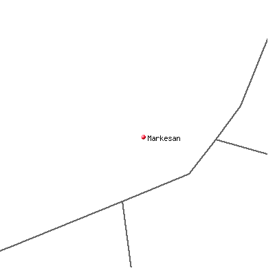 Markesan map