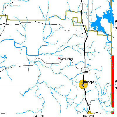 Red Bud map