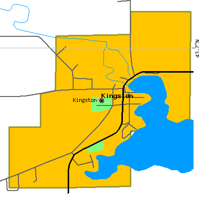 Kingston map