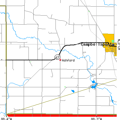 Ashford map