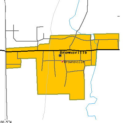 Brownsville map