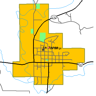 La Farge map