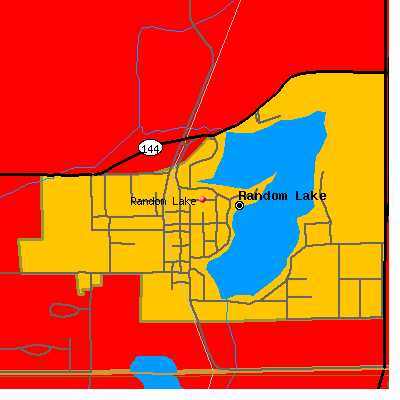 Random Lake map