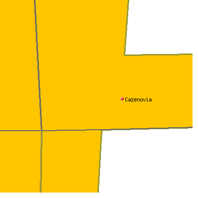 Cazenovia map