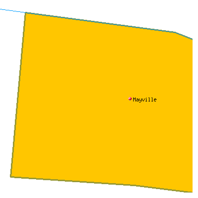 Mayville map