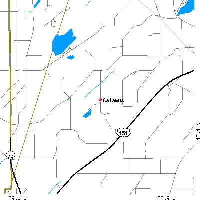 Calamus map